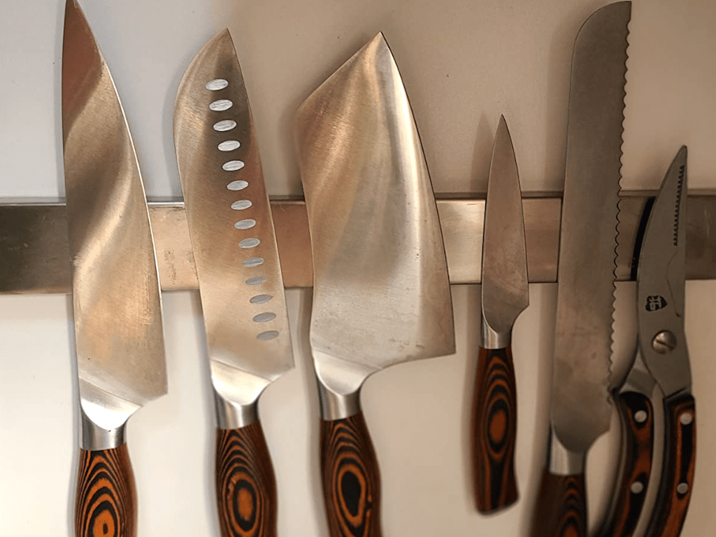 magnetic knife rack