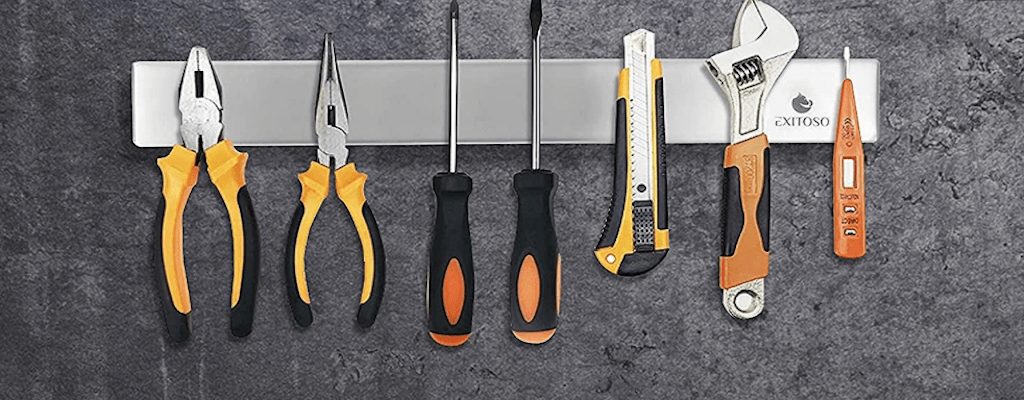 tools on magnetic strip