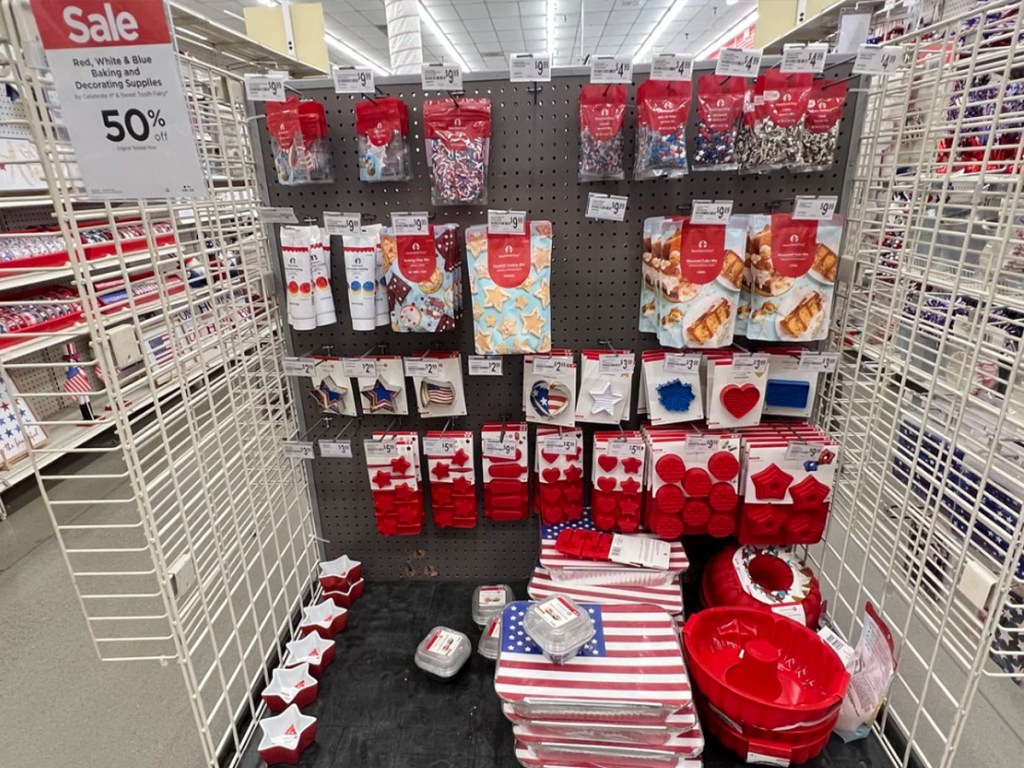 4th of july baking products at michaels