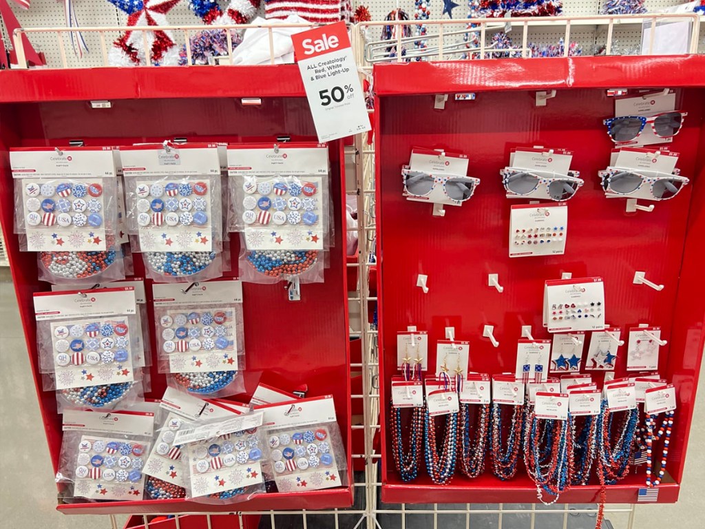 4th of july jewlery at michaels