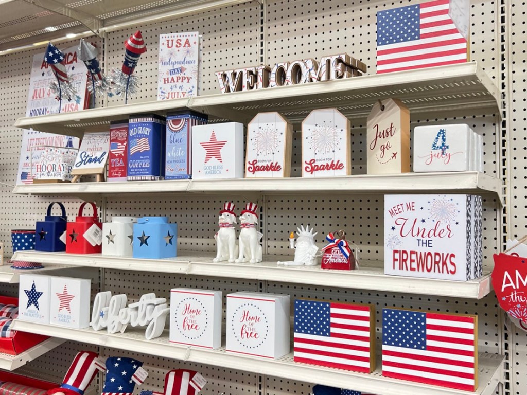 4th of july decor at michaels