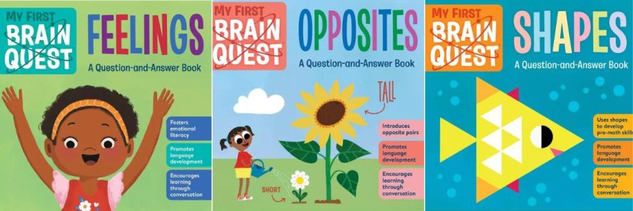 my-first-brain-quest-books اشترِ 2 واحصل على 1 مجانًا من مصنفات Brain Quest على Target.com