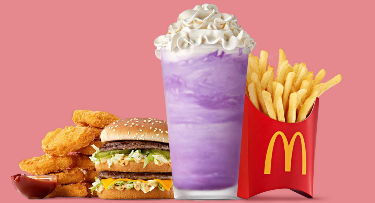 Grimace McDonald's Birthday Meal w/ Purple Shake Coming 6/12