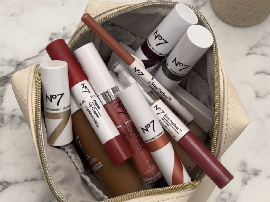 Buy 1, Get 1 FREE No7 Skincare & Makeup = Prices from $3.98 Each!