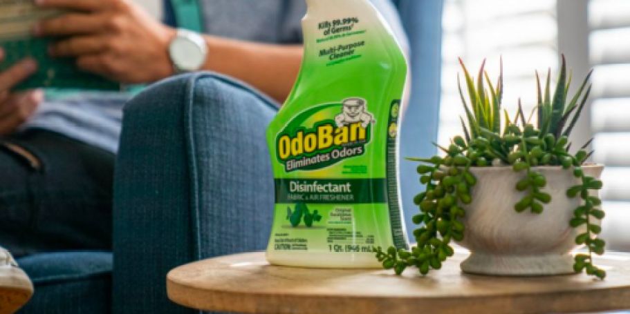 OdoBan Odor Eliminator & Disinfectant Spray Only $3 Shipped on Amazon