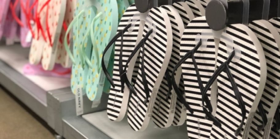 50% Off Old Navy Shoes = Flip Flops & Sandals from $2.49