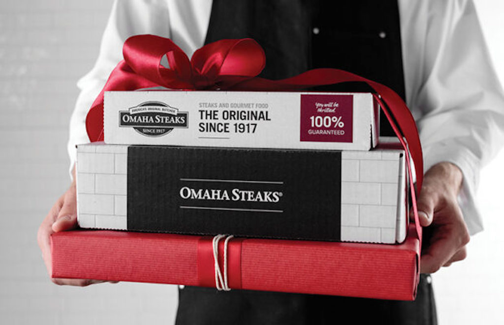 Omaha Steaks gift boxes