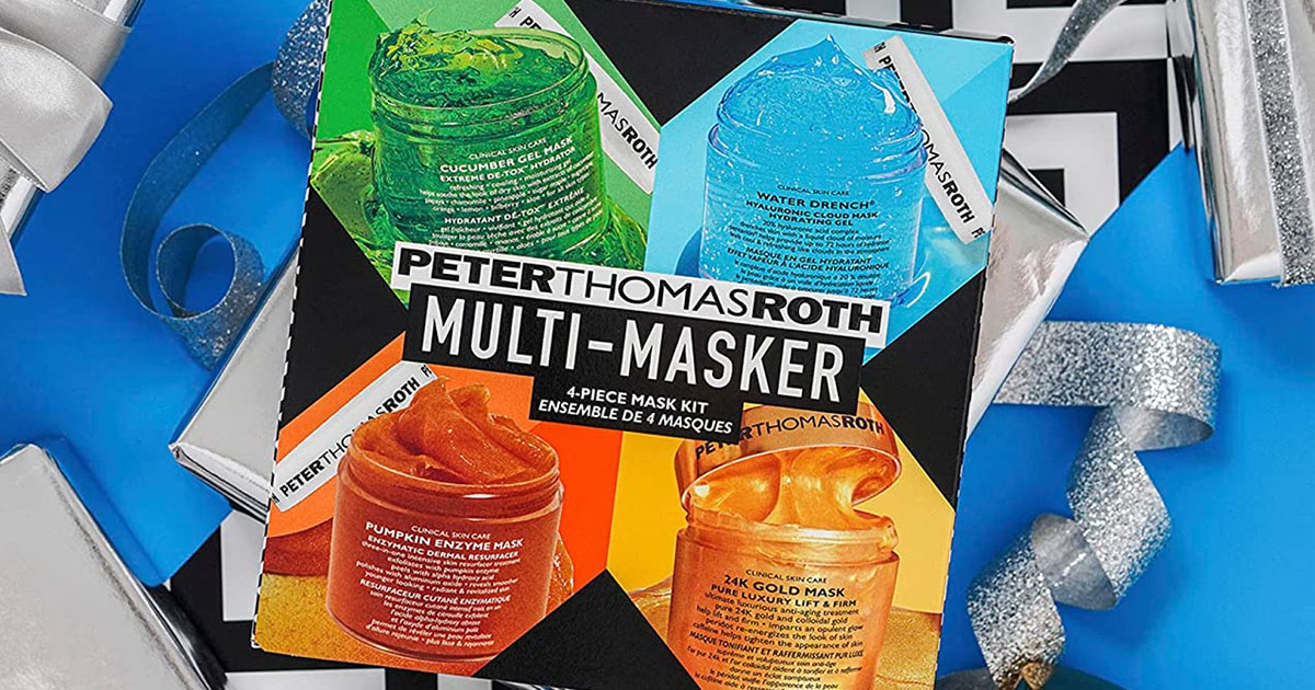 Peter Thomas Roth 4-Piece Mask Kit Only $29 Shipped on Amazon or Macy’s.com (Reg. $58)
