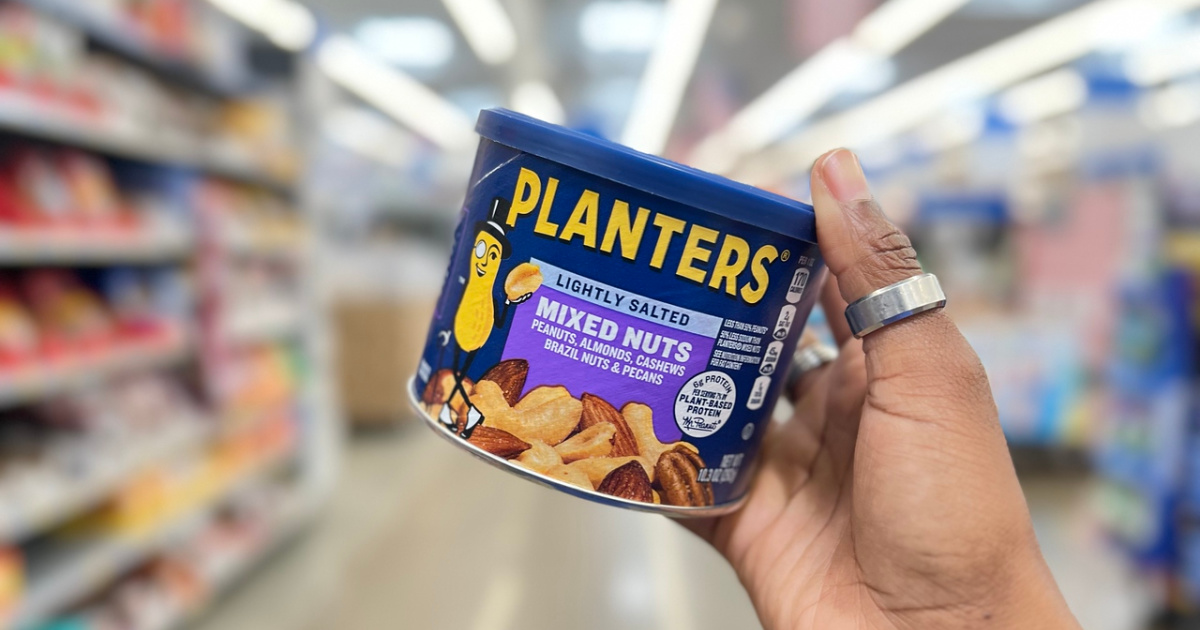Planters Mixed Nuts 10.3oz Cans Just $3 Shipped on Amazon