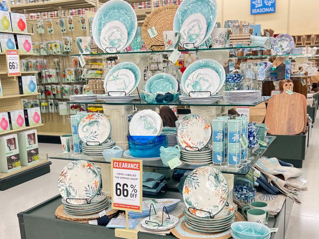 plates, cups and serving tableware