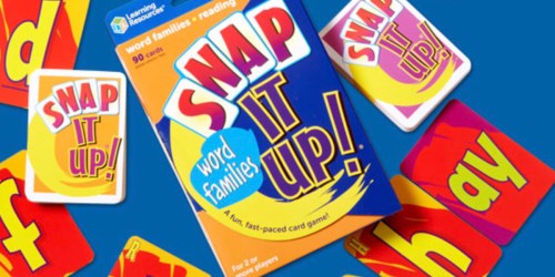 Learning Resources Snap It Up Phonics & Reading Card Game Only $4.98 on Amazon (Reg. $10)