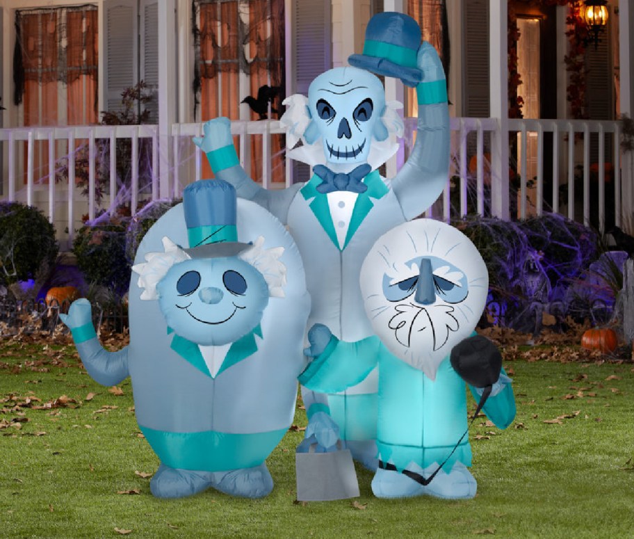 stock image of Disney Haunted Mansion Hitchhiking Ghosts Inflatable