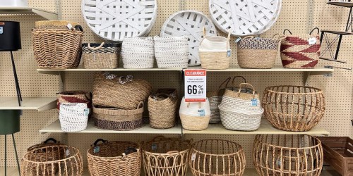 Up to 65% Off Hobby Lobby Home Decor | Storage Baskets from $3.74 + More!
