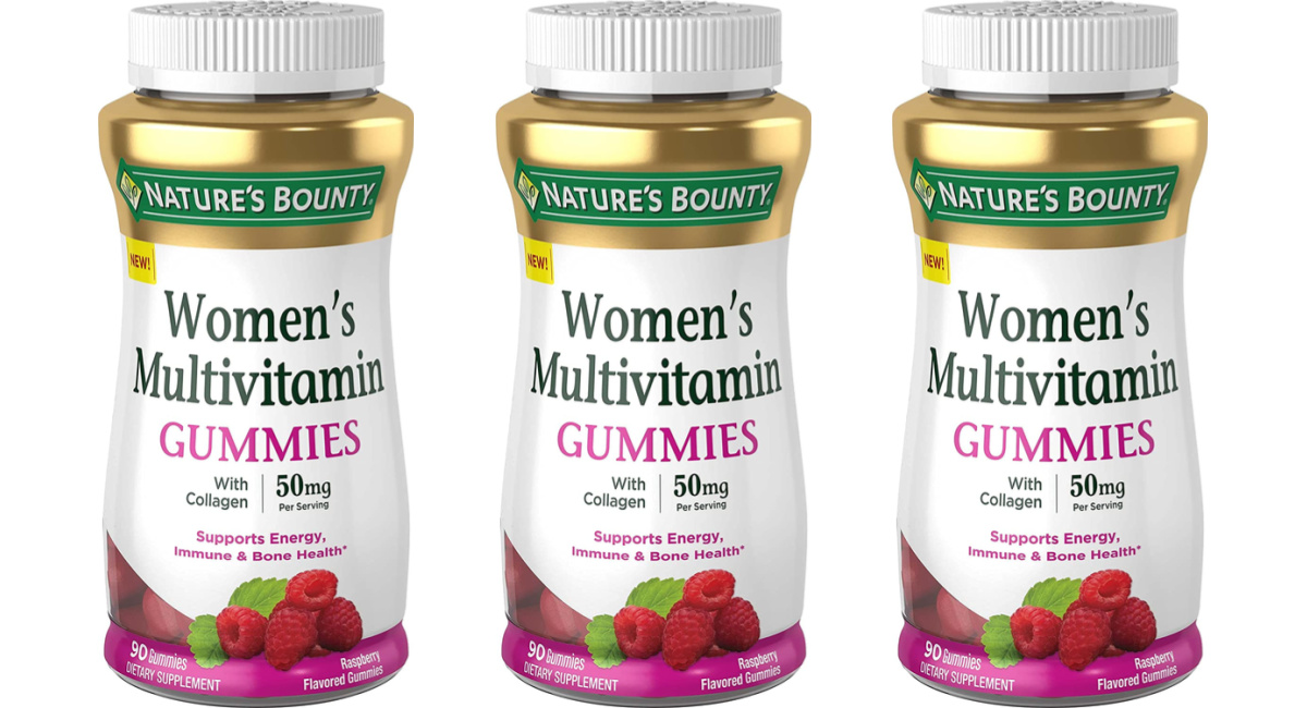 Nature’s Bounty Women’s Multivitamin Gummies 180-Count Just $7.50 Shipped on Amazon (Reg. $27)