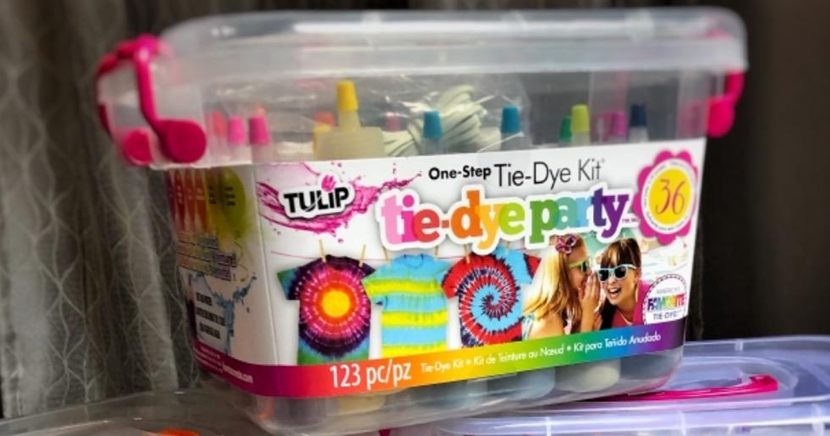 Tulip Tie Dye Party Kit Only $8.98 on  (Regularly $19), 29,000  5-Star Reviews!