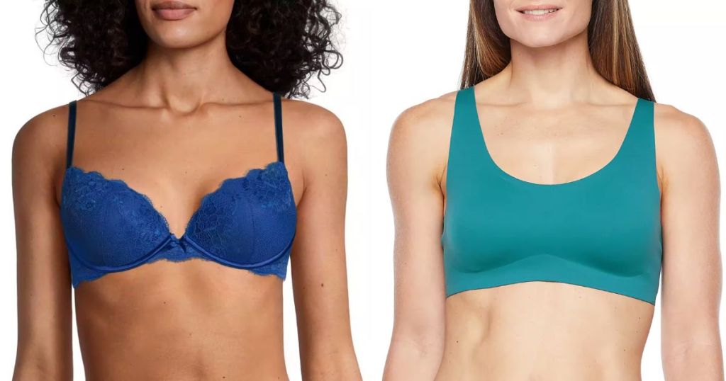 JCPenney: New $10 Off $25 Coupon = TWO Ambrielle Bralettes + TWO