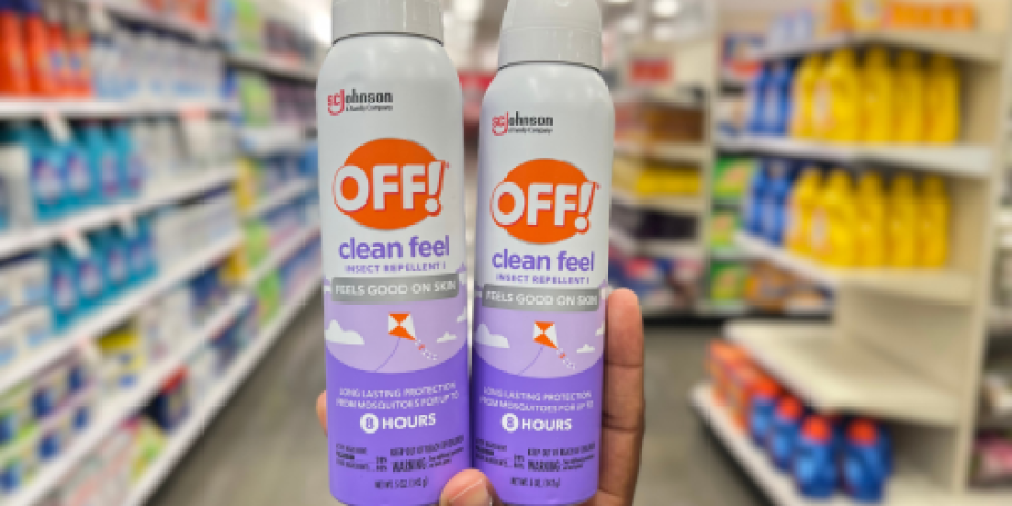OFF Bug Spray 2-Pack Just $7.79 Shipped on Amazon (Reg. $15)