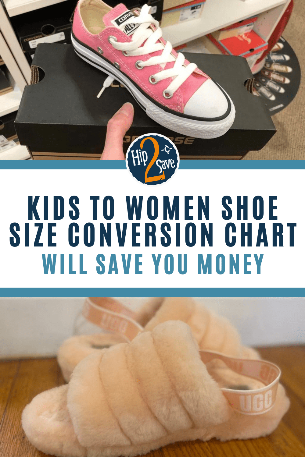 How to Convert Women's to Kids' Shoe Sizing