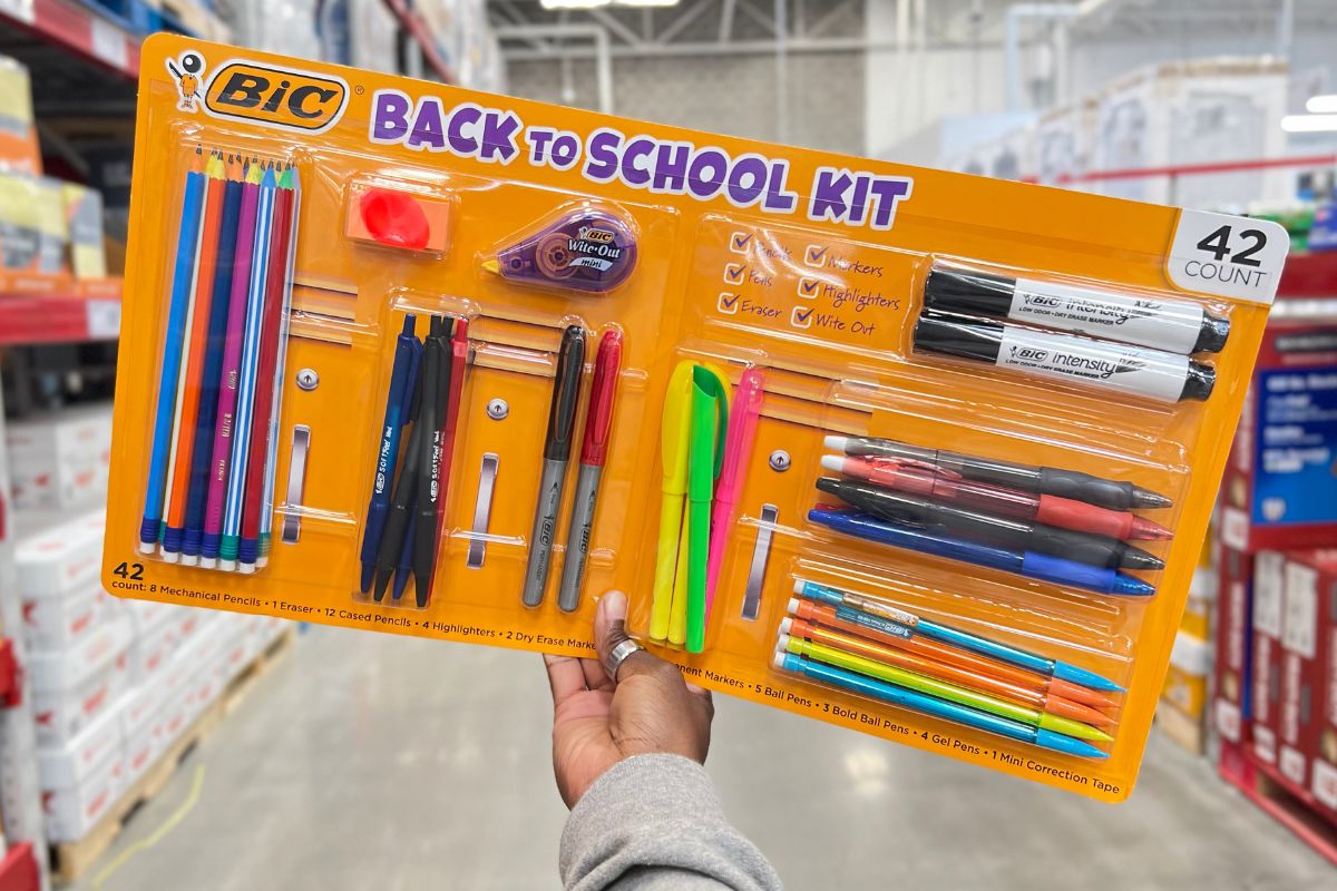 BIC Back to School 42-Piece Kit Only $9.98 + More at Sam’s Club