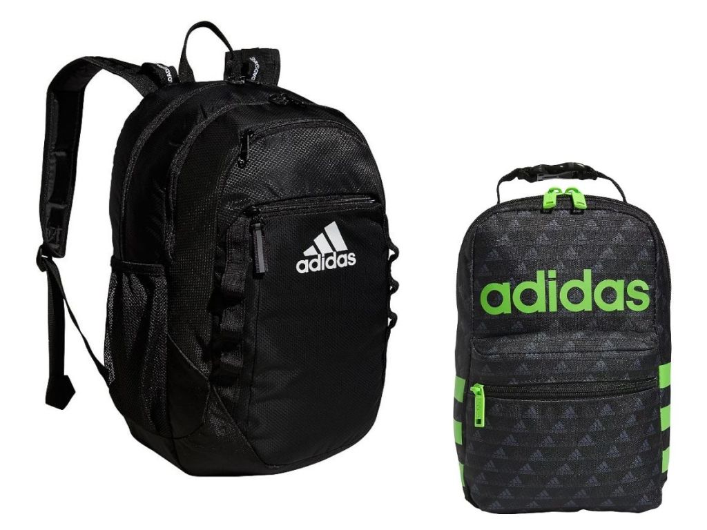 Adidas Excel 6 Backpack- and Adidas Santiago 2 Lunchbag