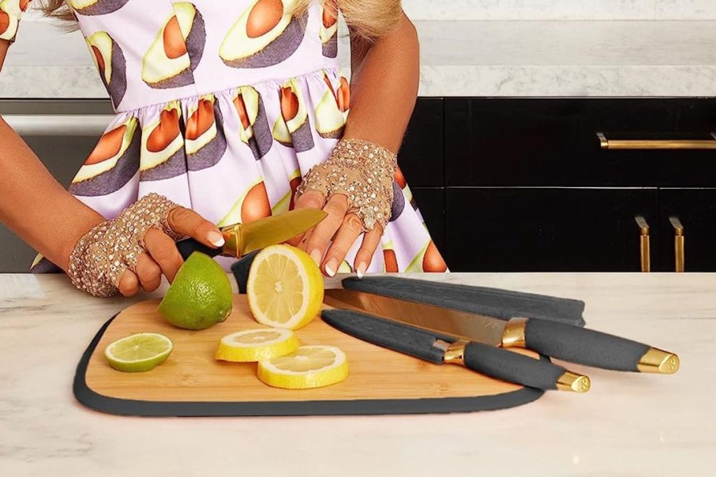 Paris Hilton paris hilton kitchen set tool crock with silicone
