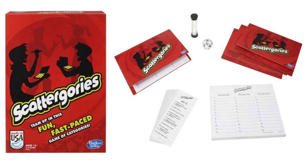 Classic Scattergories Board Game