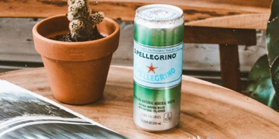 S.Pellegrino Sparkling Mineral Water 24-Pack Just $12.37 Shipped on Amazon (Reg. $20)