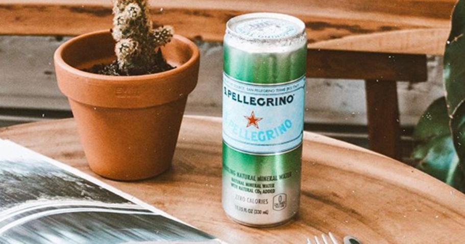 S.Pellegrino Sparkling Mineral Water 24-Pack Just $12.37 Shipped on Amazon (Reg. $20)
