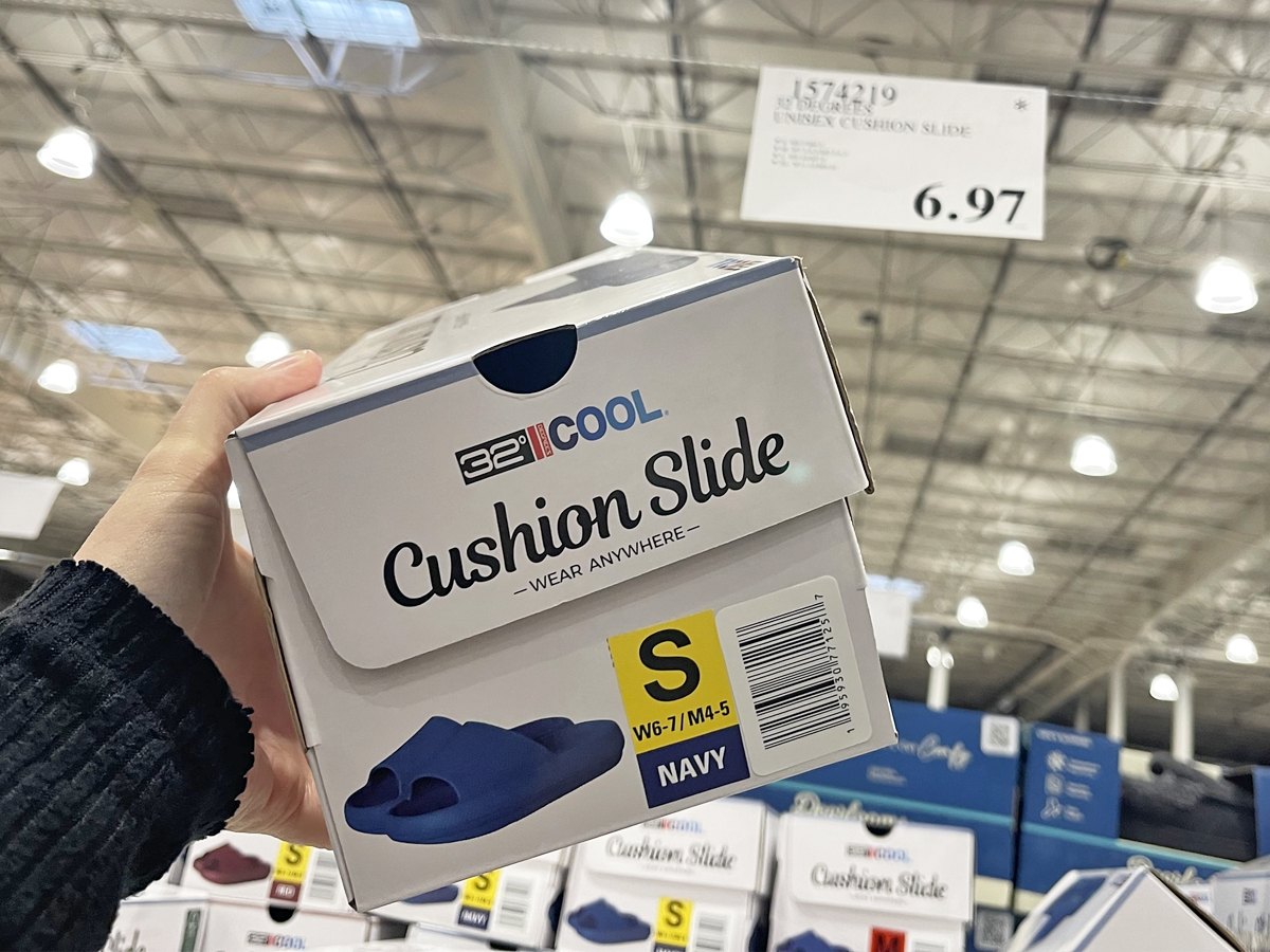 32 Degrees Cushion Slides Possibly Just $6.97 at Costco | Hip2Save