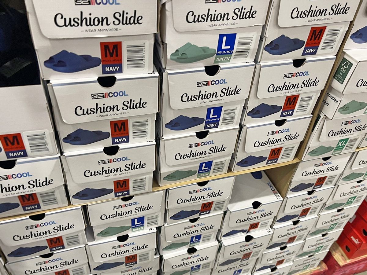 32 Degrees Cushion Slides Possibly Just $6.97 at Costco | Hip2Save