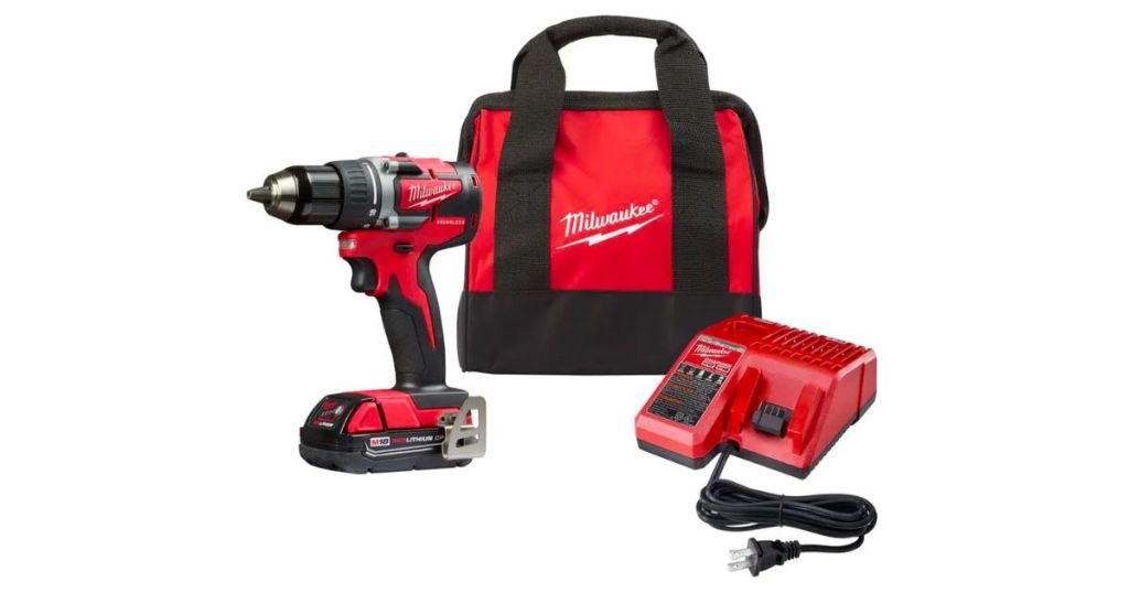 Milwaukee M18 18V 1/2" Compact Brushless Drill/Driver 