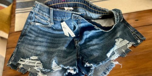 Up to 85% Off Aerie Clothing | Denim Shorts Just $11 (Reg. $50)