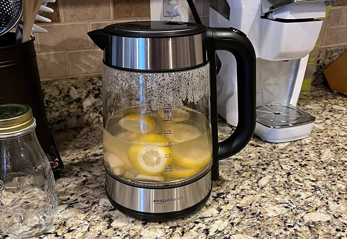 Amazon Basics Electric Tea Kettle Just $22.39 Shipped For Prime Members ...