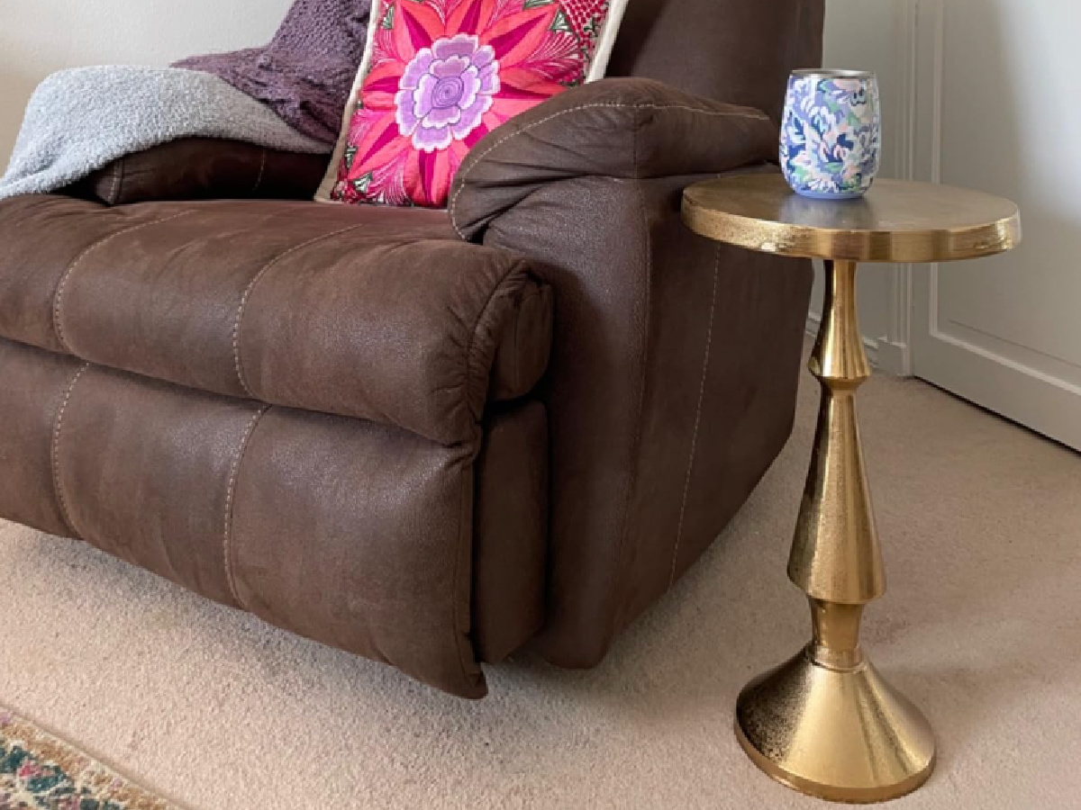 Art Deco Gold Side Table Only 71.49 Shipped on Amazon Hip2Save