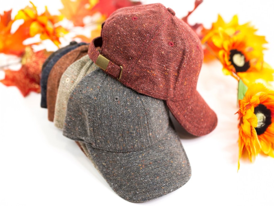 BREEZY TWEED BALL CAP