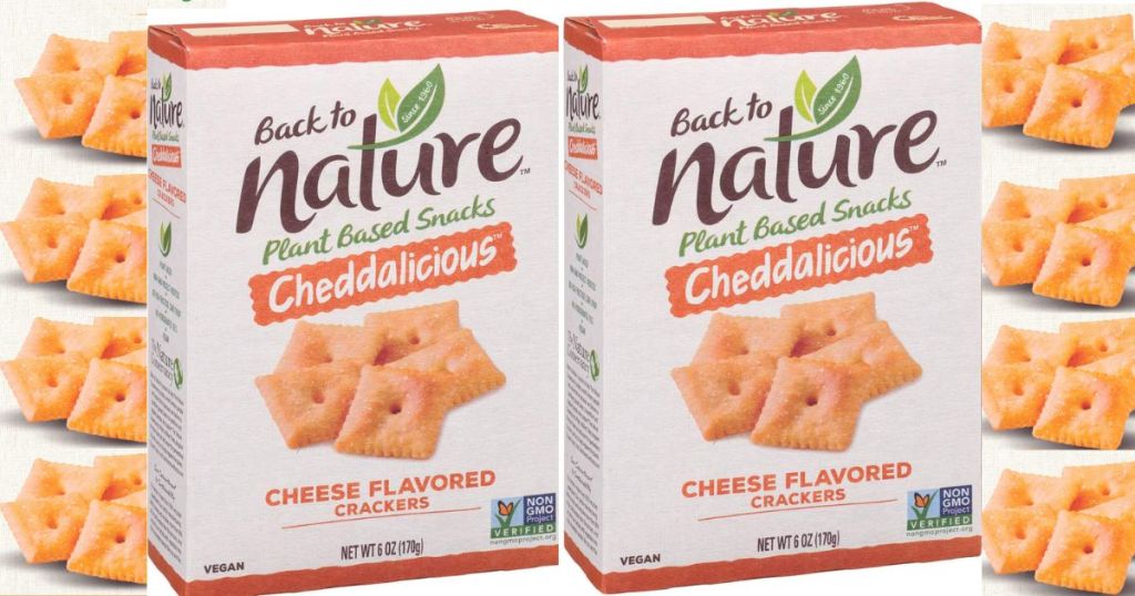 2 boxes of Back to Nature Cheddalicious boxes