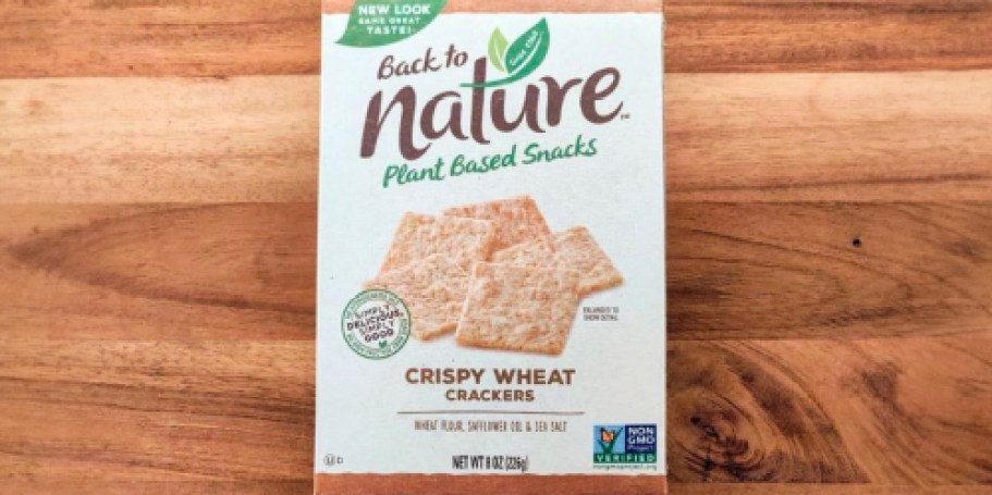 Back to Nature Crispy Wheat Crackers Only $1.89 Shipped on Amazon