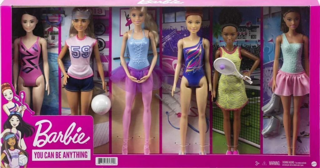 Barbie Career 6-Pack dolls in their box