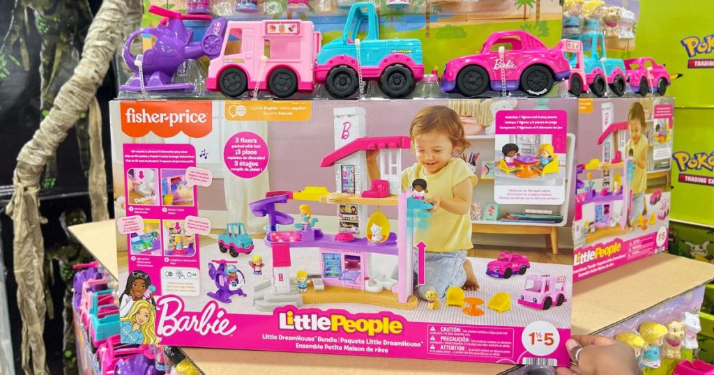 Barbie Little People DreamHouse Bundle in Costco