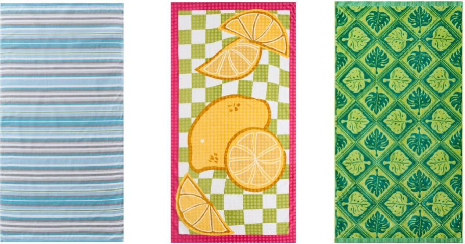 3 Better Homes and Gardens Beach Towels