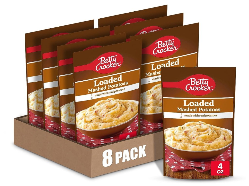 Betty Crocker Loaded Mashed Potatoes 8 Pack