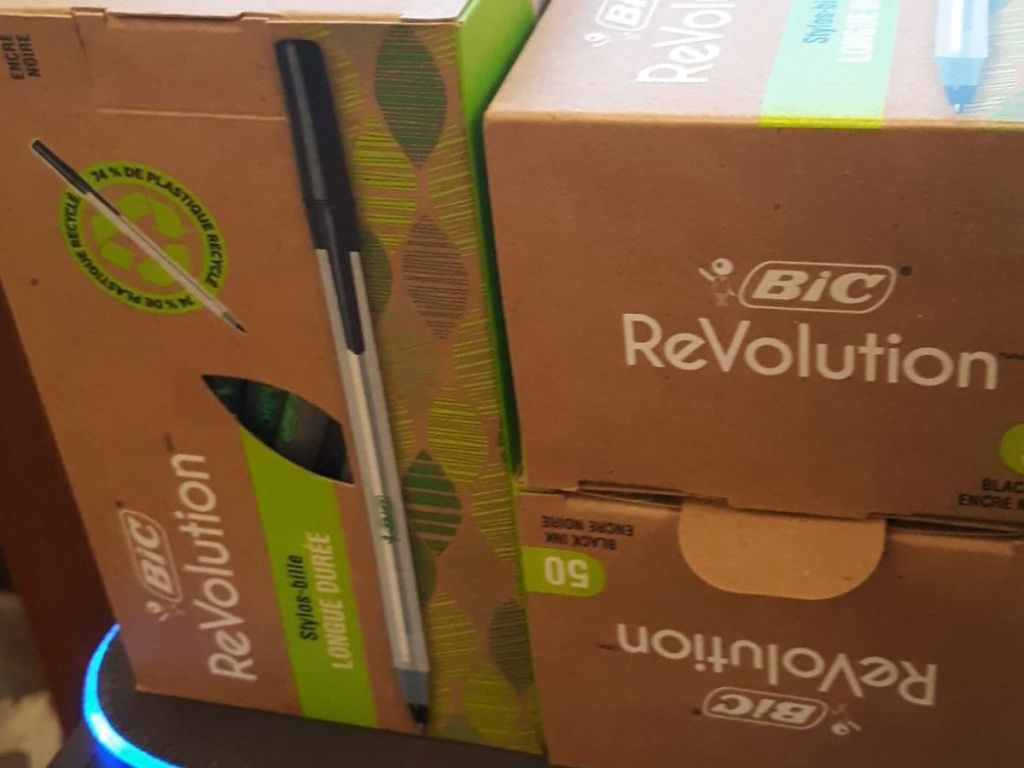 50-count Boxes of BIC Revolution Pens
