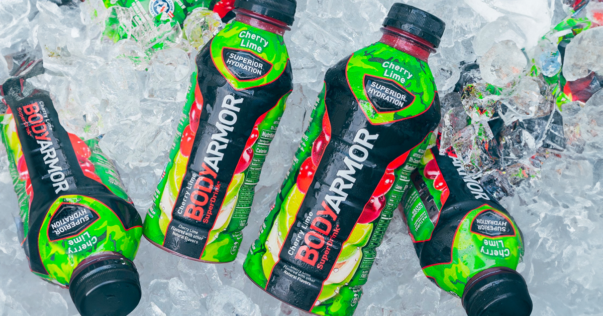 Re-Hydrate with BODYARMOR Sports Drinks