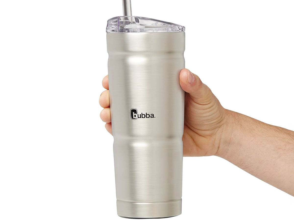 Bubba Envy S Stainless Steel Tumbler with Straw and Bumper Iridescent Island Teal, 24 fl oz., Size: 24oz