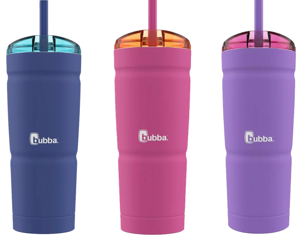 Bubba Tumbler Stainless Steel 24oz w / Straw Just 7.83 After Walmart