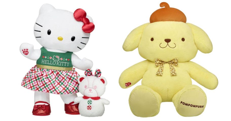 Build-A-Bear Sanrio Hello Kitty Plush Accessories stock images