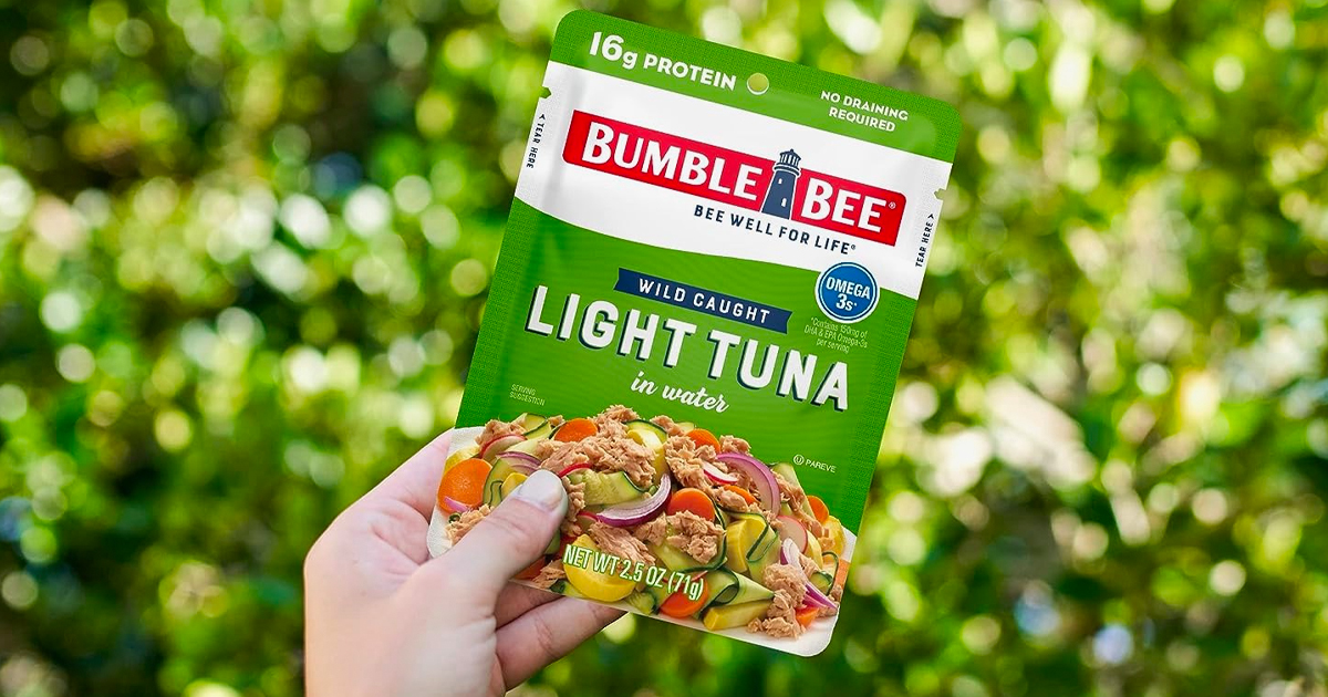 Bumble Bee Prime Tuna in Water Pouch Just 55¢ shipped on Amazon
