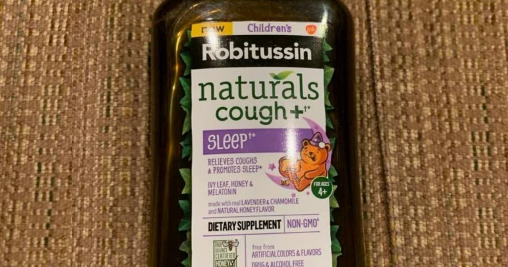 Children's Robitussin Naturals Cough Plus Sleep