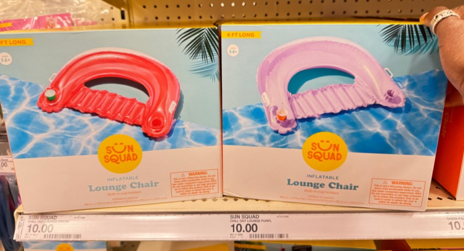 The Chill Pool Lounger from Sun Squad at Target, one of the best pool floats