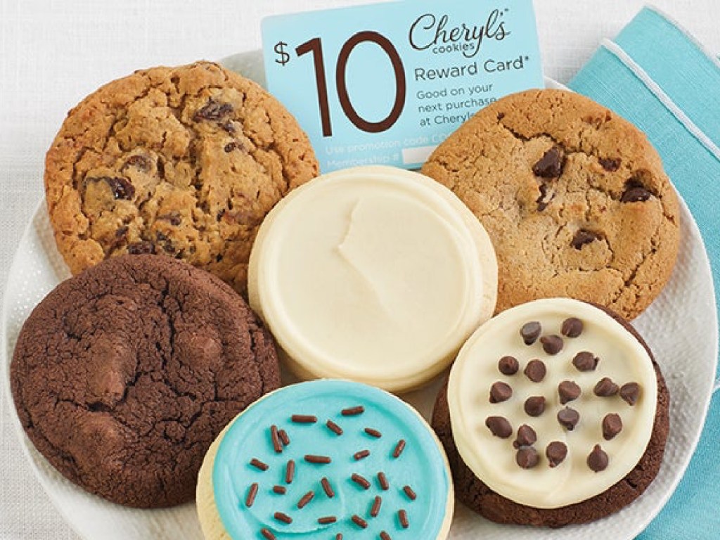  Classic Cookie Sampler displayed on table and plate